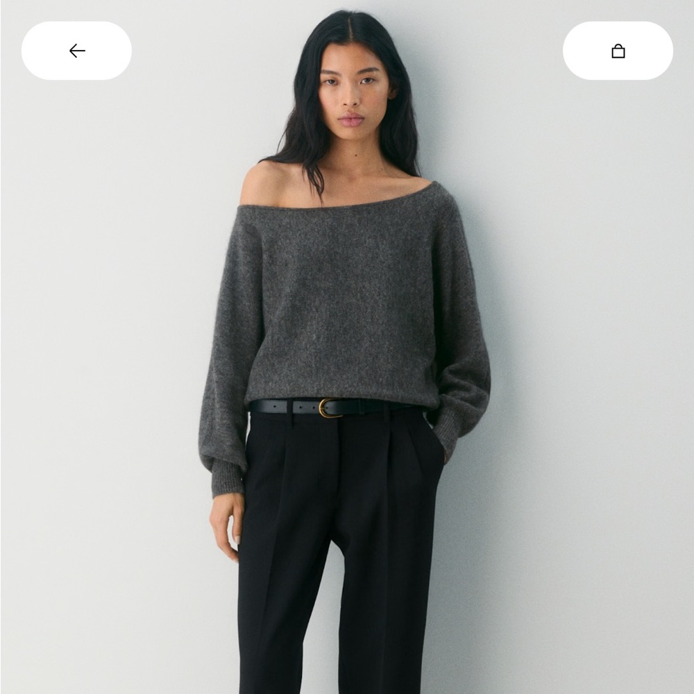 Wilfred Softspoke Rhoda Off-the-shoulder Sweater - Picture 4 of 7
